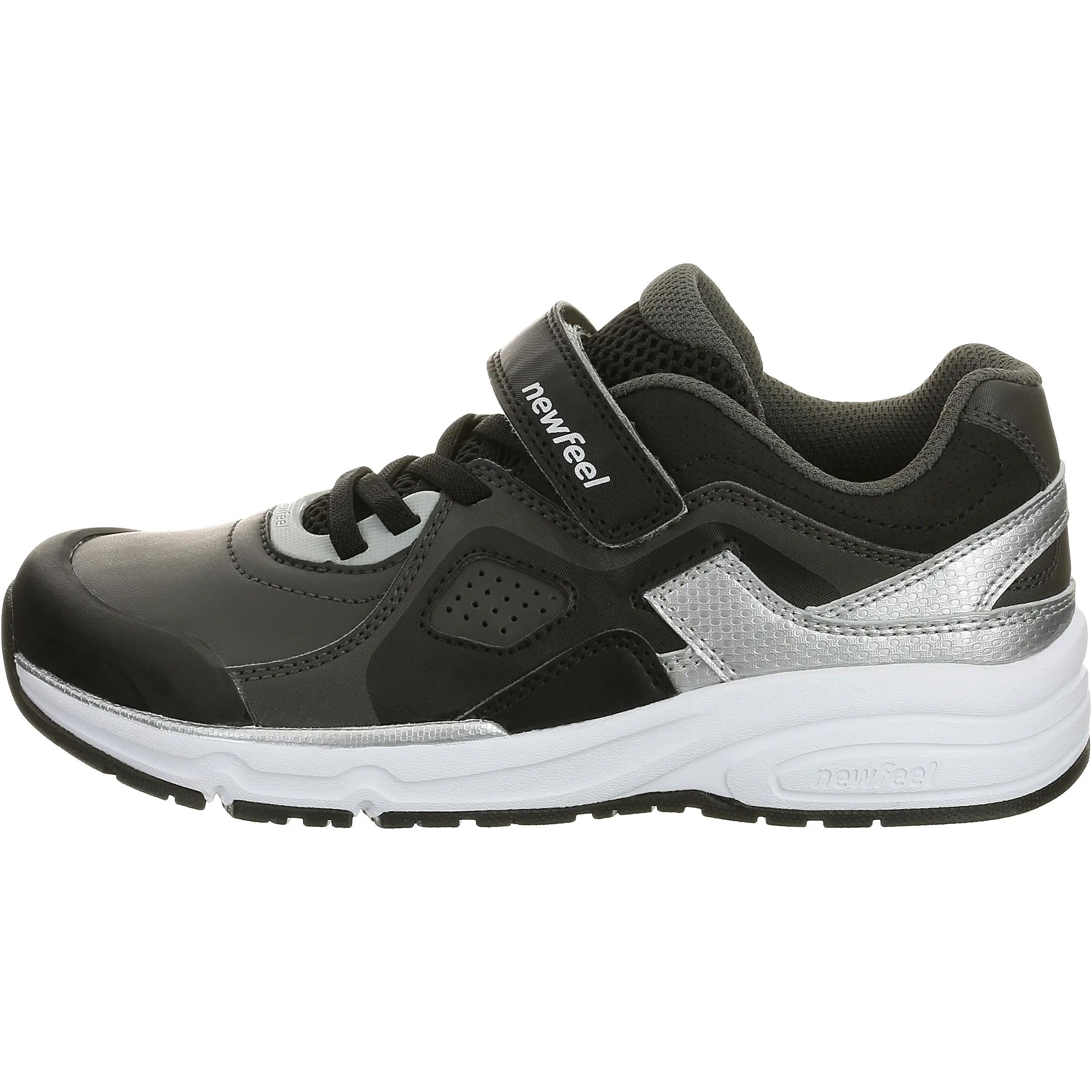 Actiwalk 940 children's walking and school sports shoes - black/silver 11/21