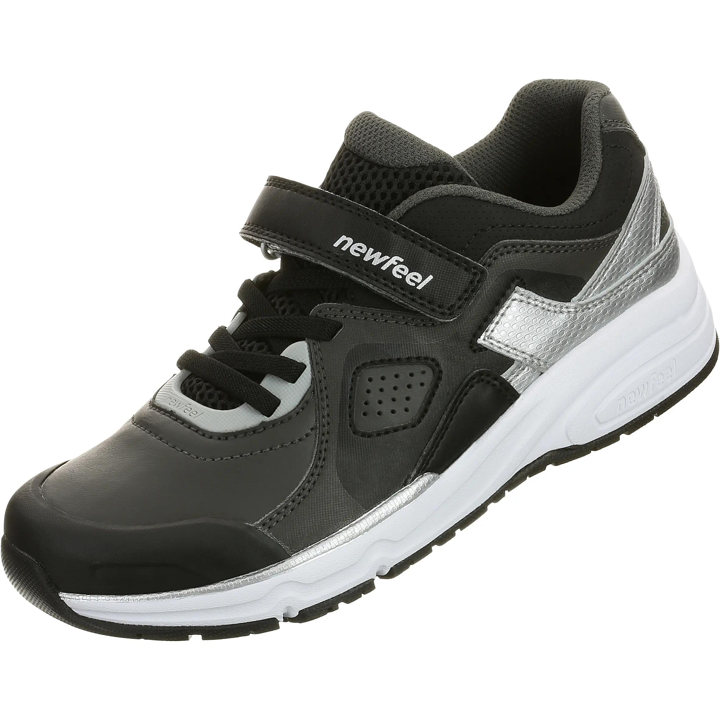 Actiwalk 940 children's walking and school sports shoes - black/silver 10/21