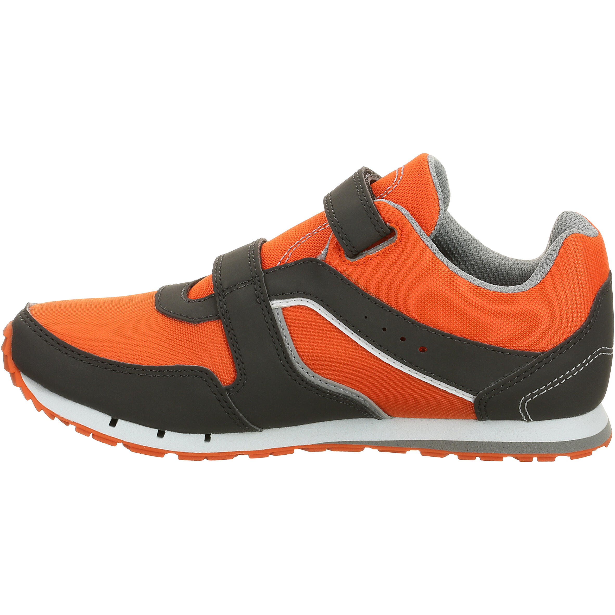 Skuli 2 Canvas children’s fitness walking shoes orange / grey 3/16