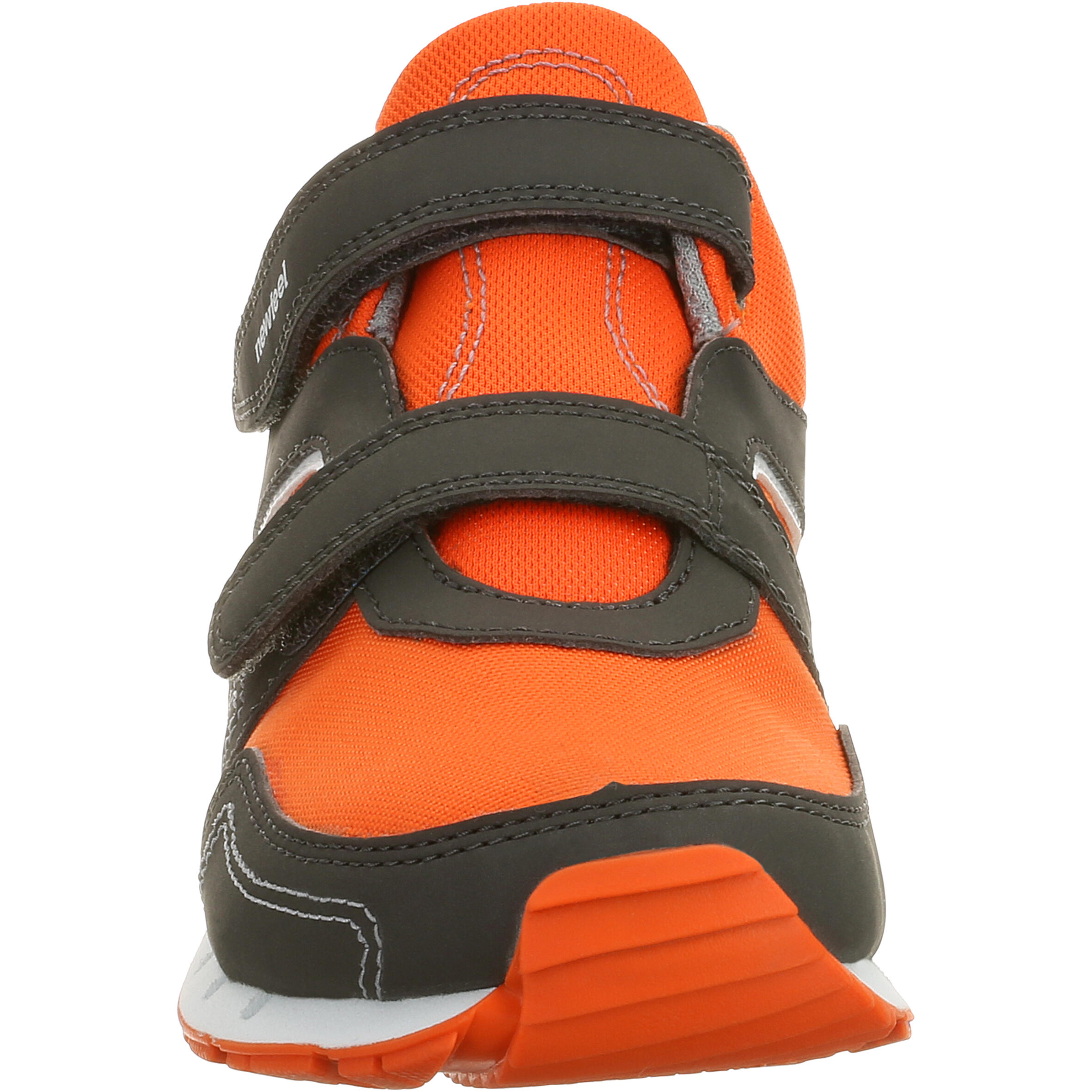 Skuli 2 Canvas children’s fitness walking shoes orange / grey 5/16