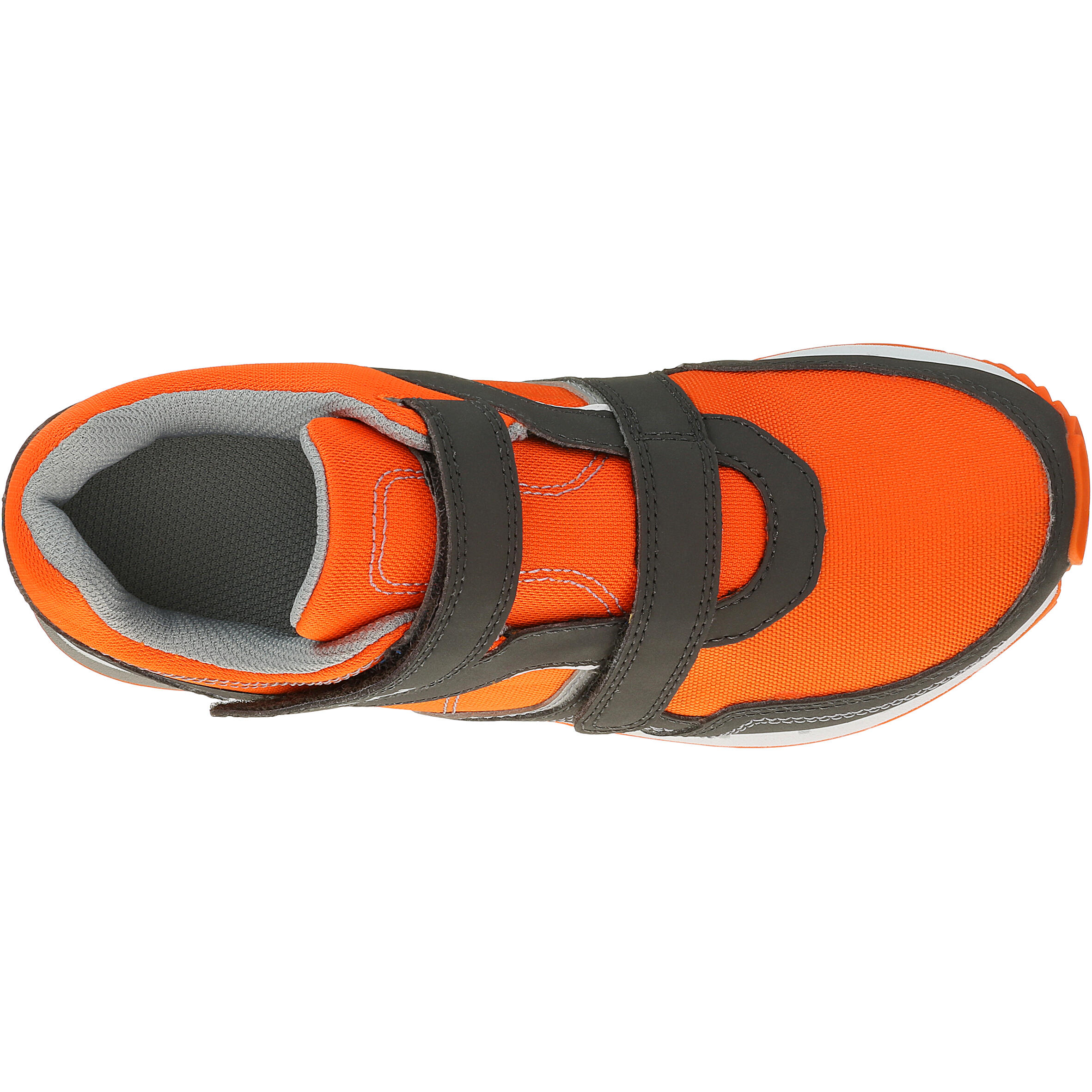 Skuli 2 Canvas children’s fitness walking shoes orange / grey 7/16