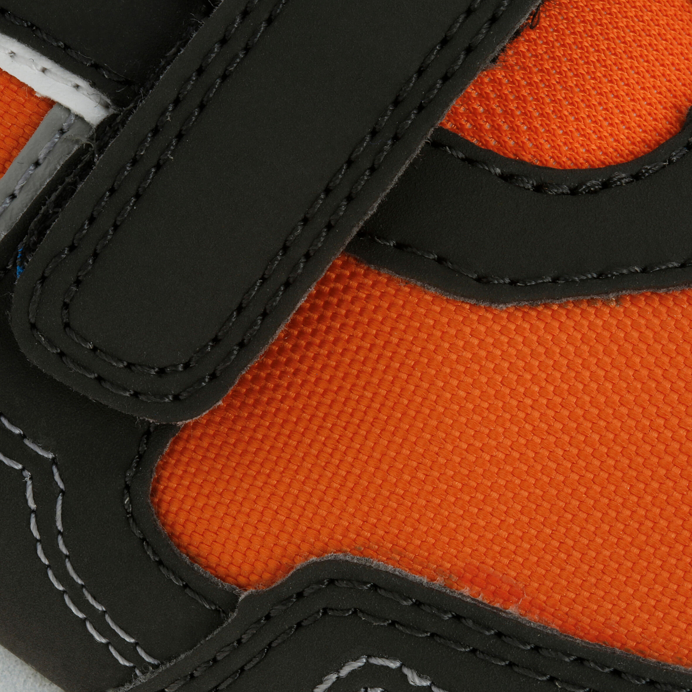 Skuli 2 Canvas children’s fitness walking shoes orange / grey 11/16