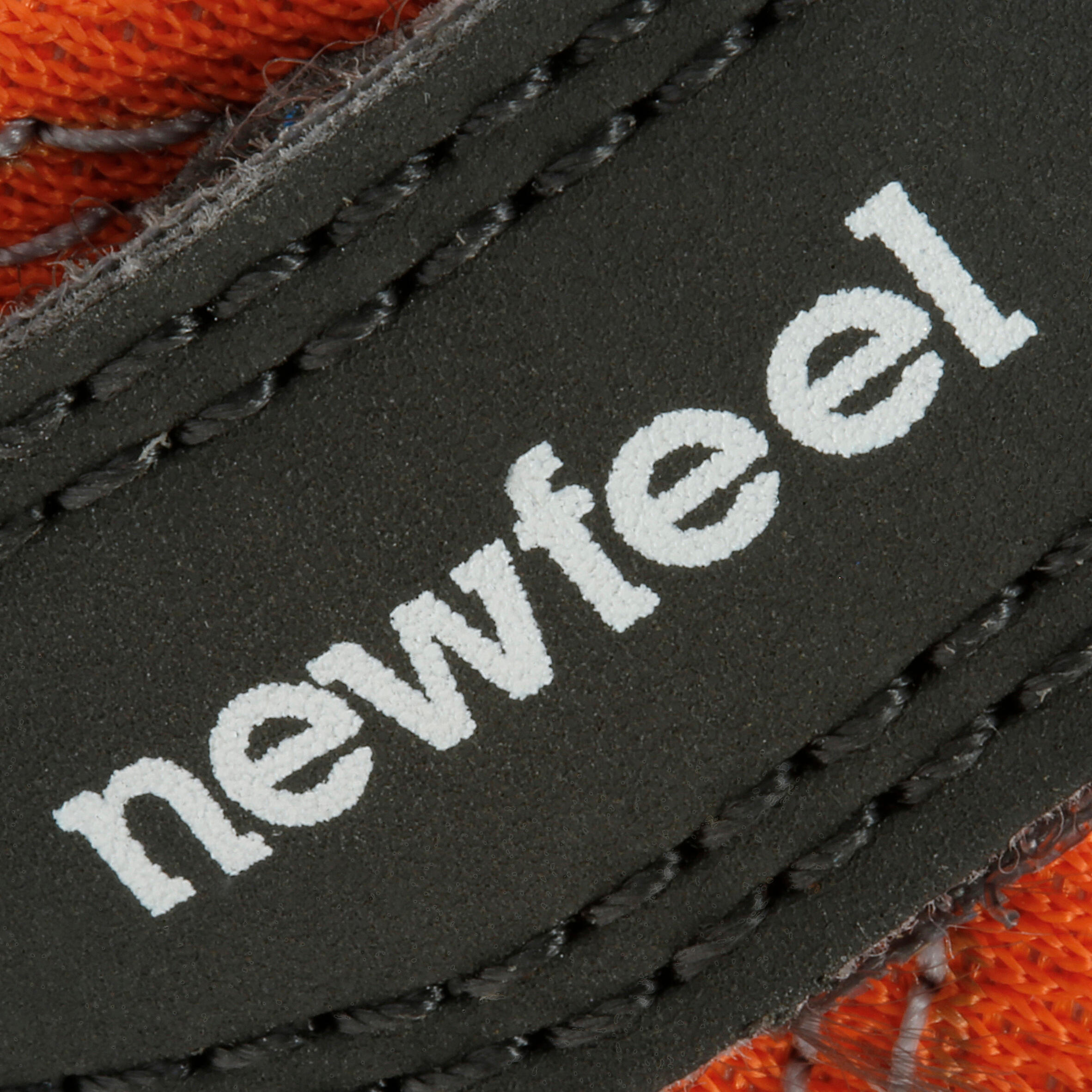 Skuli 2 Canvas children’s fitness walking shoes orange / grey 9/16