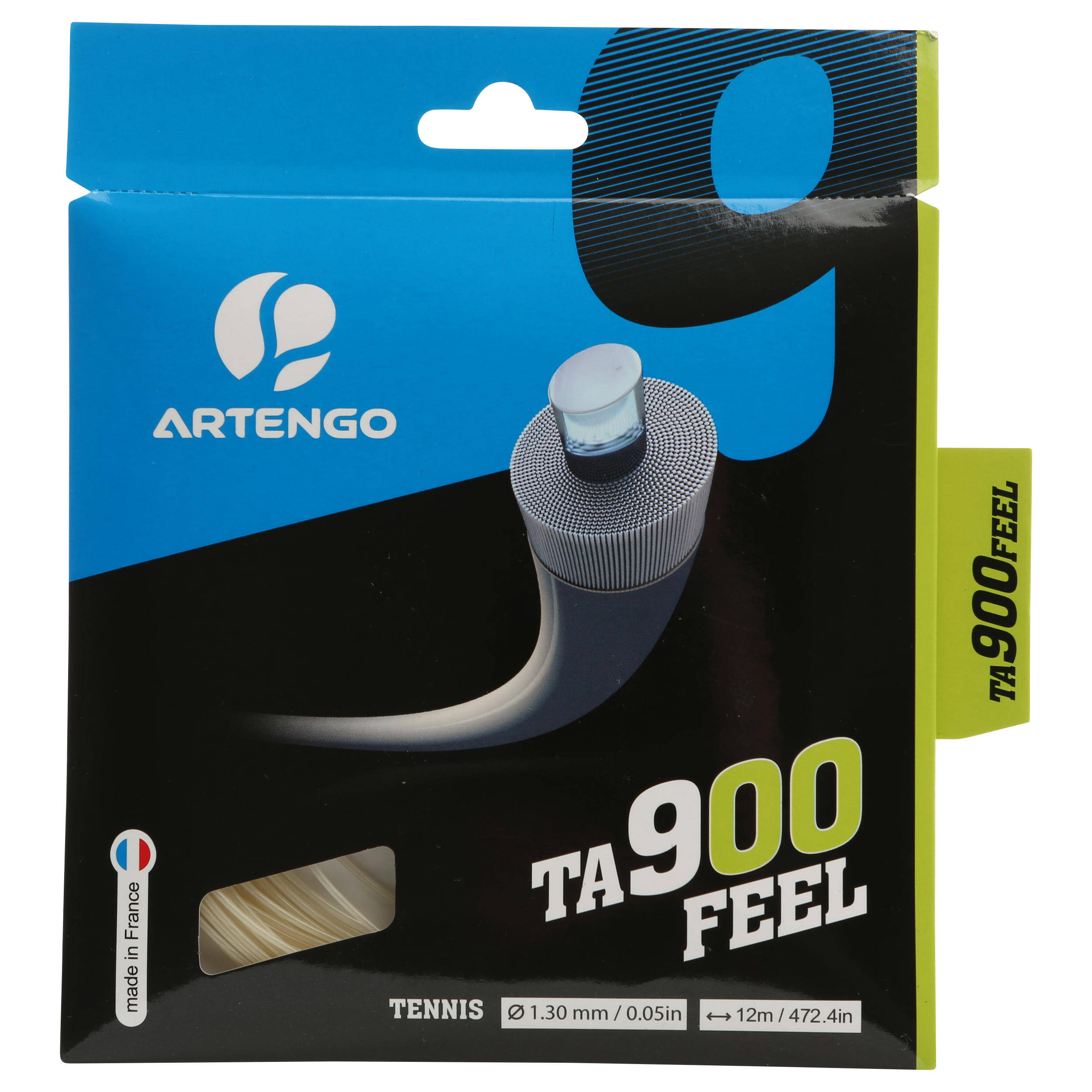 TA900 FEEL 1.3 TENNIS STRING - WHITE -  1