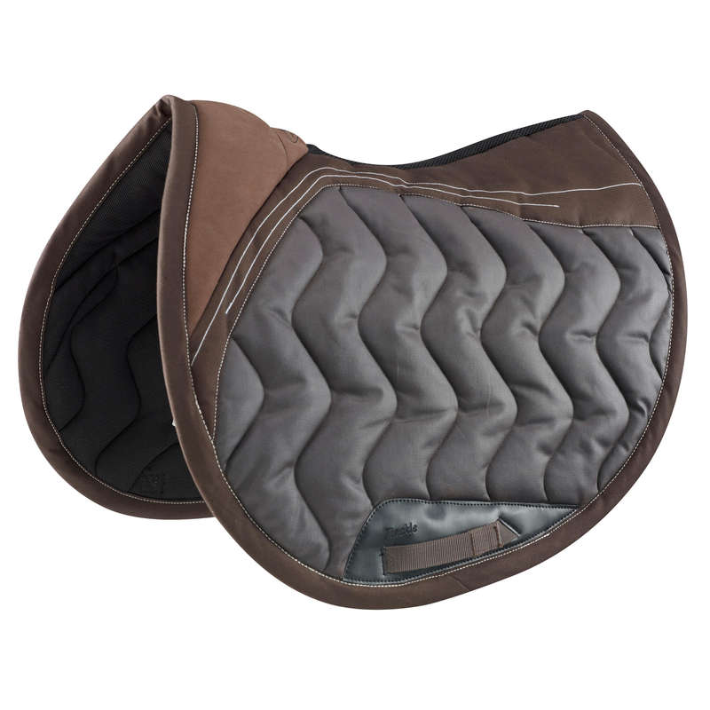 FOUGANZA Tinckle Horse Riding Saddle Cloth for Horses