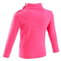 Baby Gym Organic Cotton Turtleneck T-shirt - Fuchsia Pink