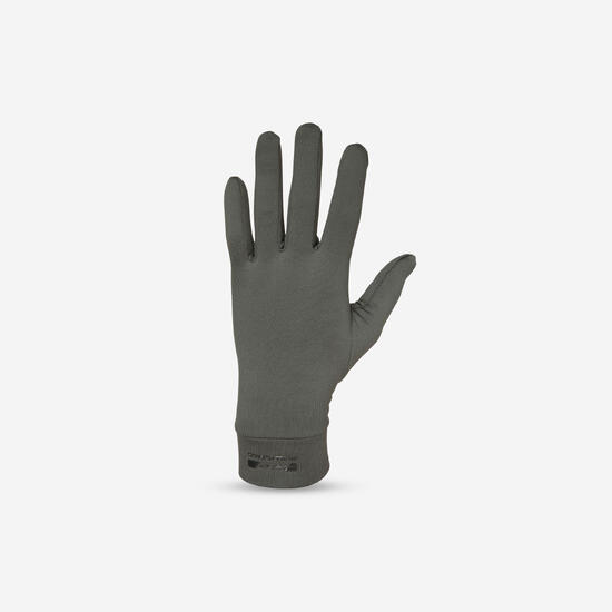 Sous gants chasse 100 olive noir