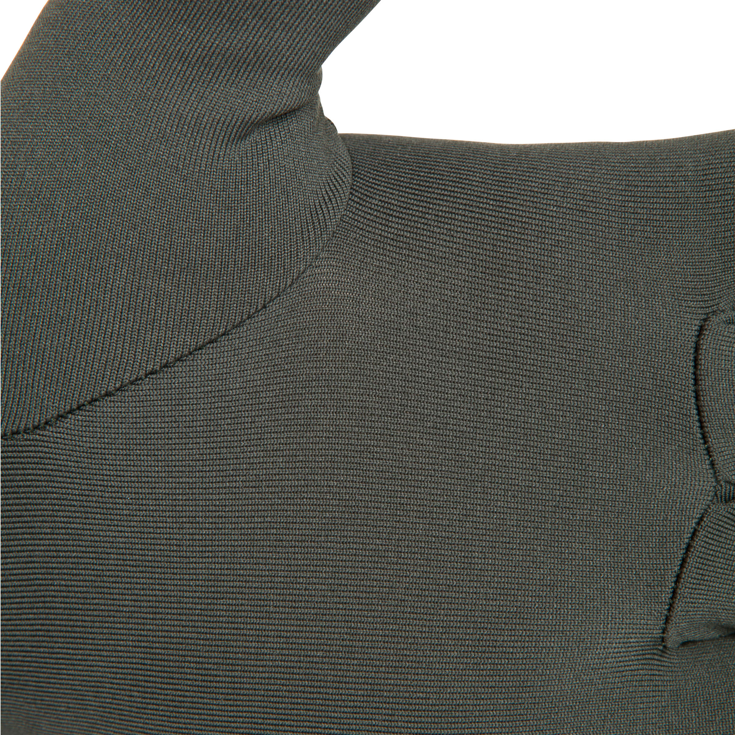 Luvas Interiores de Caça 100 Azeitona/Preto 3/5