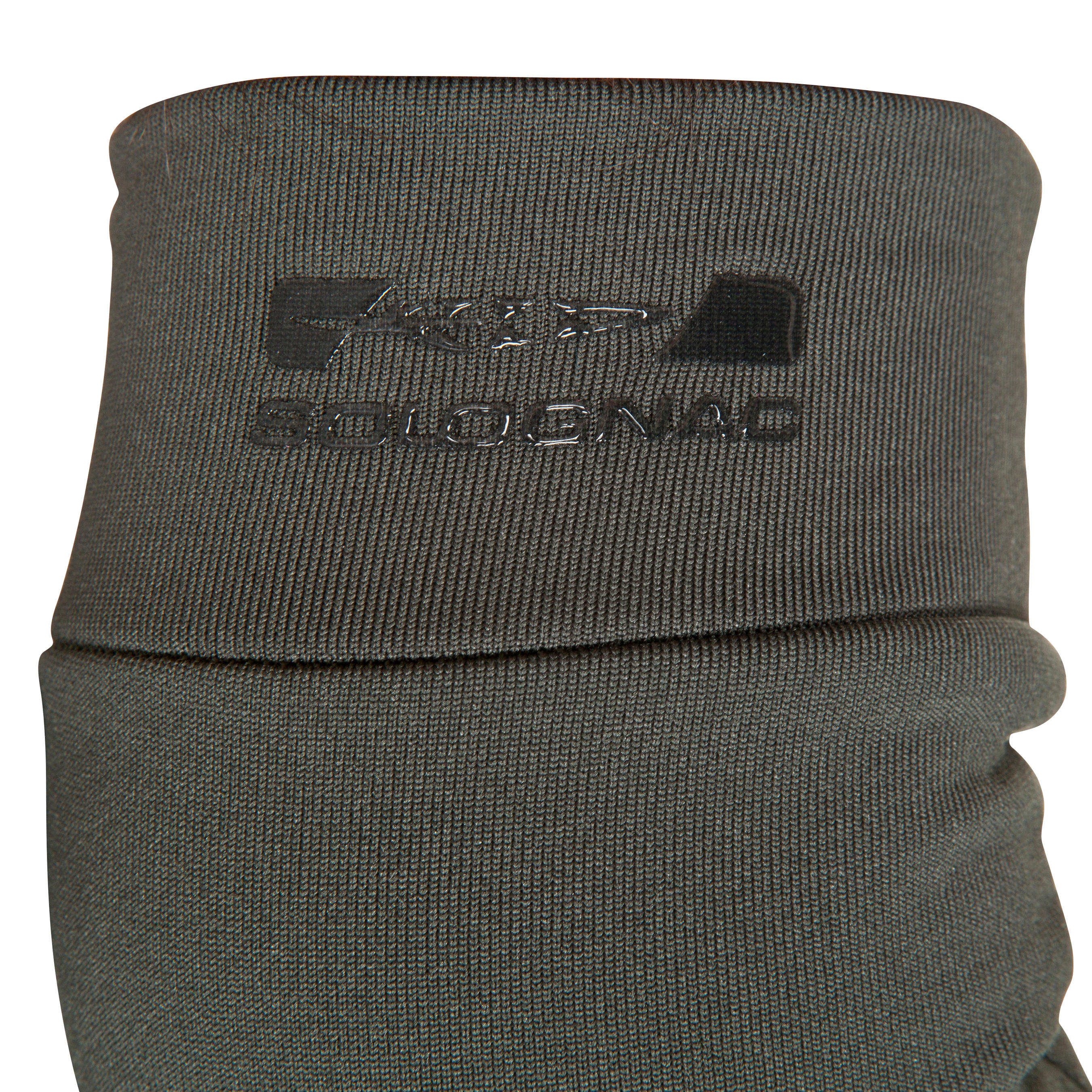 SOLOGNAC Poľovnícke spodné rukavice 100 olivovo-čierne XS-S · záber 5