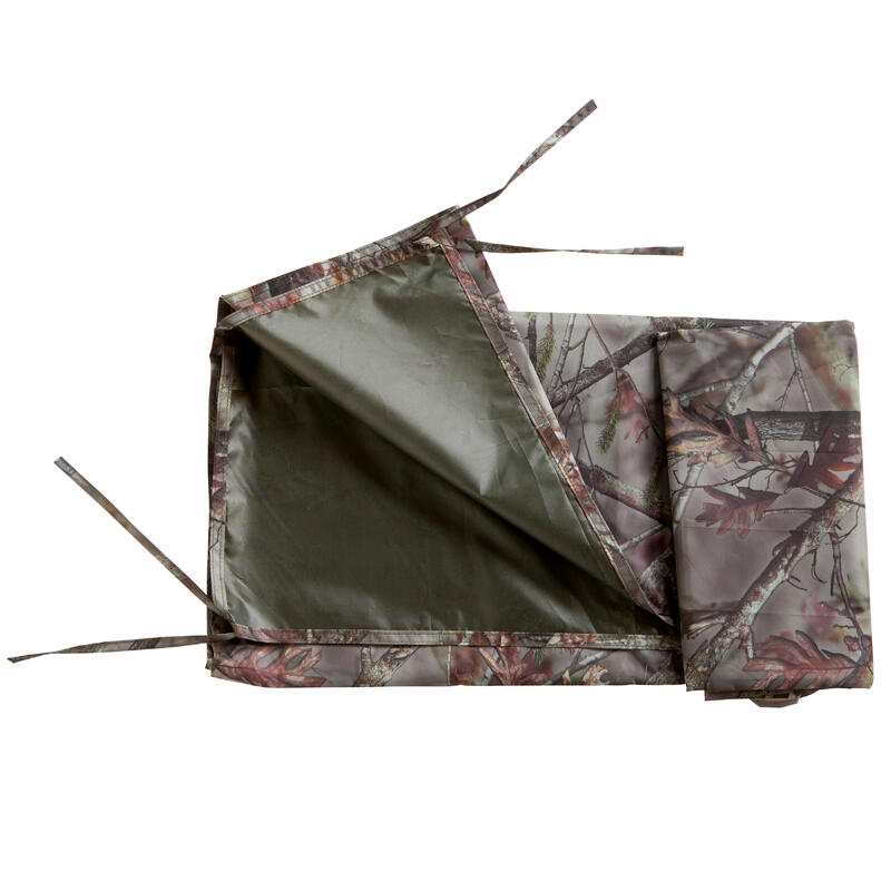 Bâche chasse camouflage marron 145x220