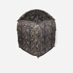 Hunting Hide Tent - Brown Camo