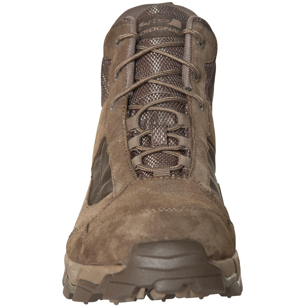 Chaussures Chasse légères résistantes beige Sporthunt 300