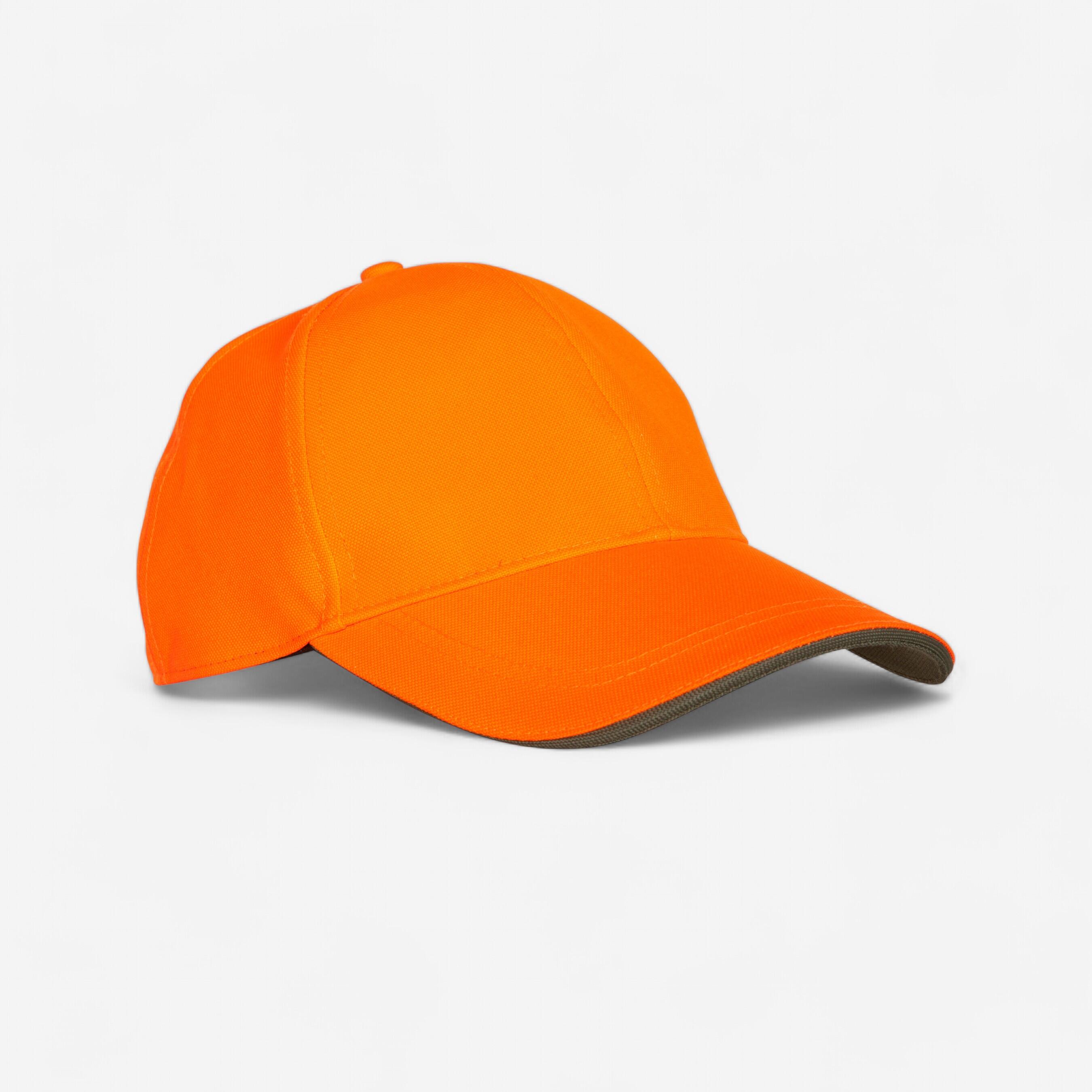 CASQUETTE CHASSE SUPERTRACK ORANGE - SOLOGNAC