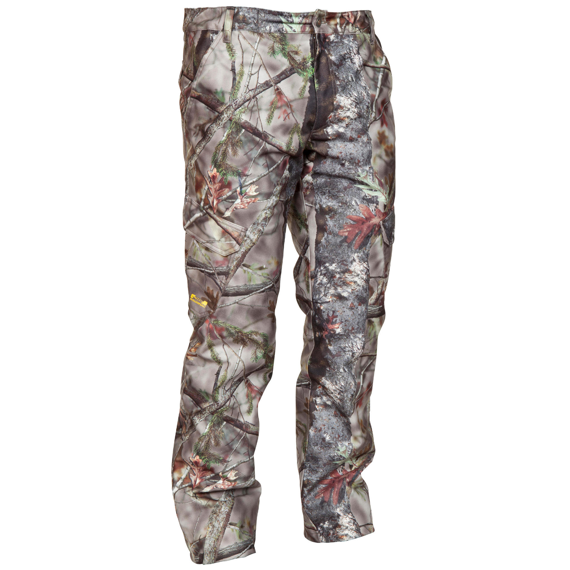 PANTALON CHASSE IMPERMEABLE POSIKAM 300 CAMOUFLAGE MARRON ...