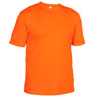 Camiseta para Hombre Solognac 300 Transpirable Naranja Fluo