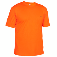 T-SHIRT CHASSE RESPIRANT ORANGE FLUO 300