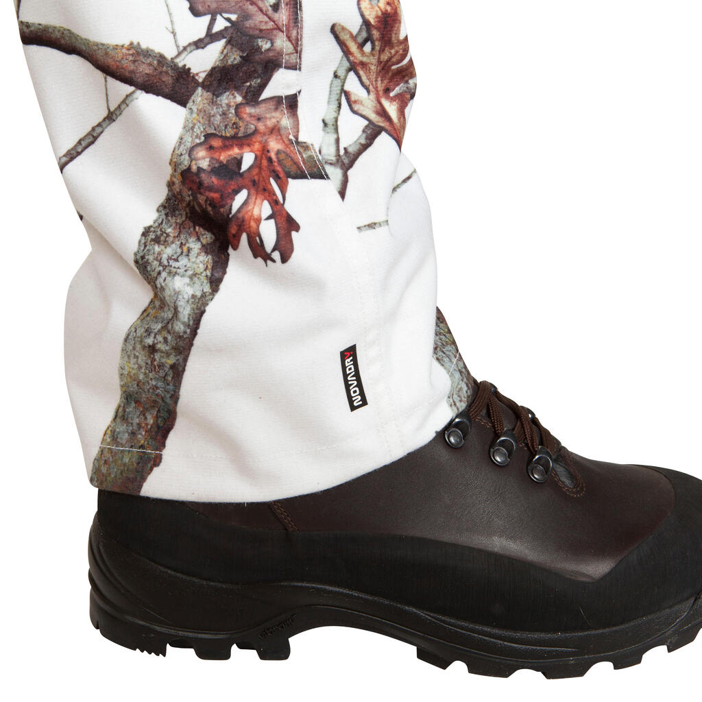 Jagdhose 520 wasserdicht warm Camouflage/weiss 