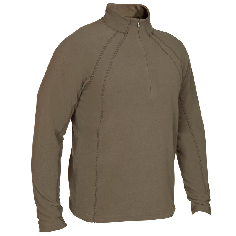 SOLOGNAC Outdoor Polar Üst İçlik - Avcılık ve Doğa Gözlemi - Yeşil - 100 SOLOGNAC Outdoor Polar Üst İçlik - Avcılık ve Doğa Gözlemi - Yeşil - 100
