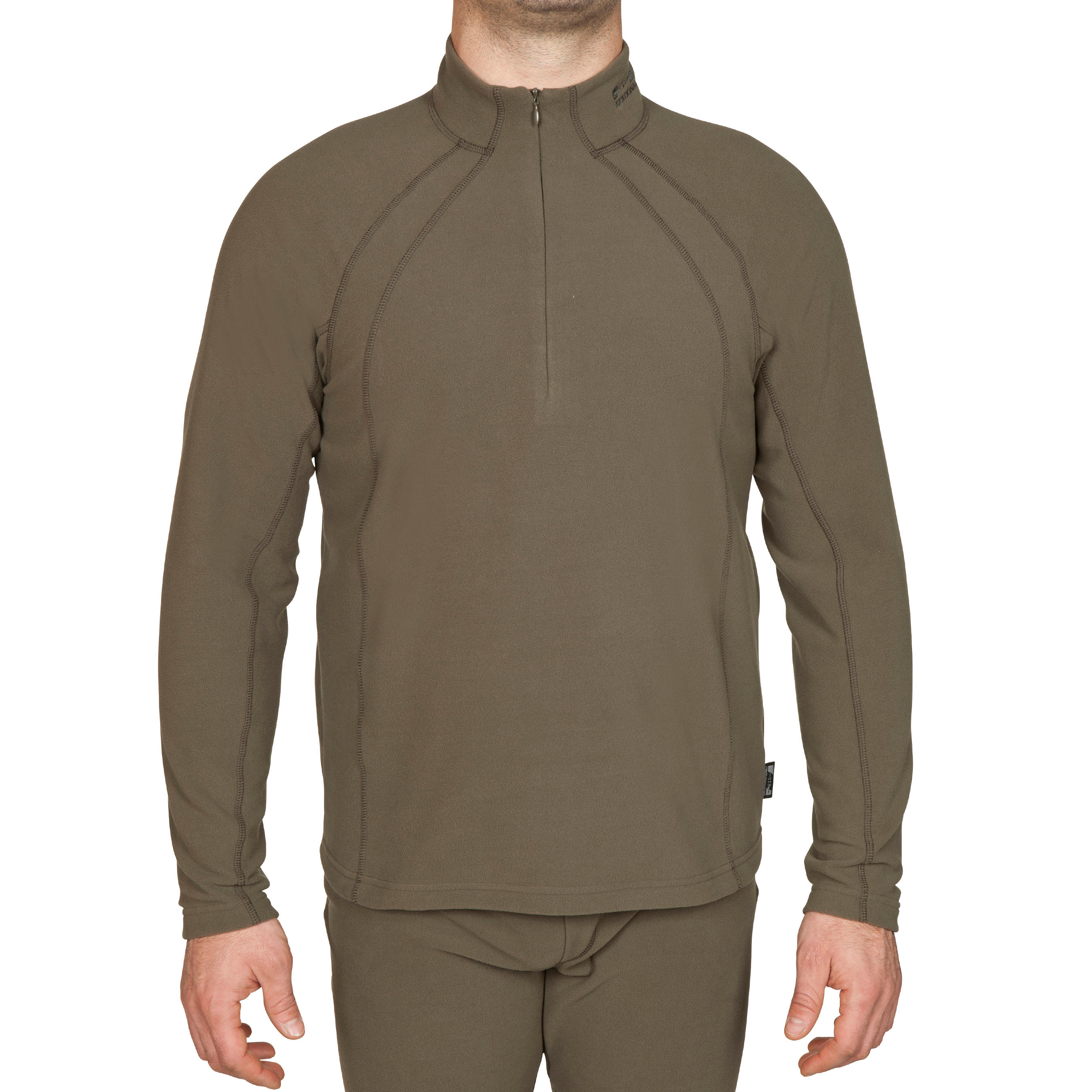 BASE LAYER FLEECE JACKET 100 - GREEN 