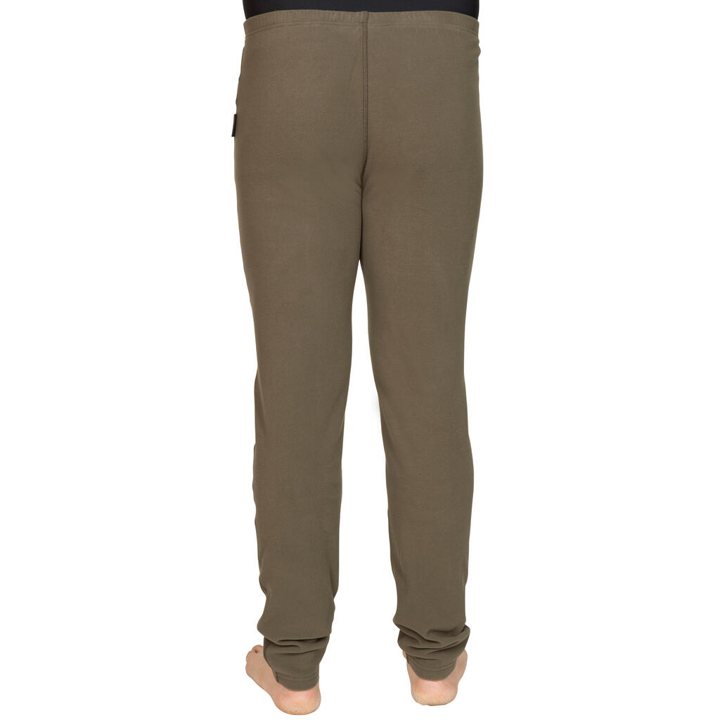 BASE LAYER FLEECE TROUSERS 100 - GREEN