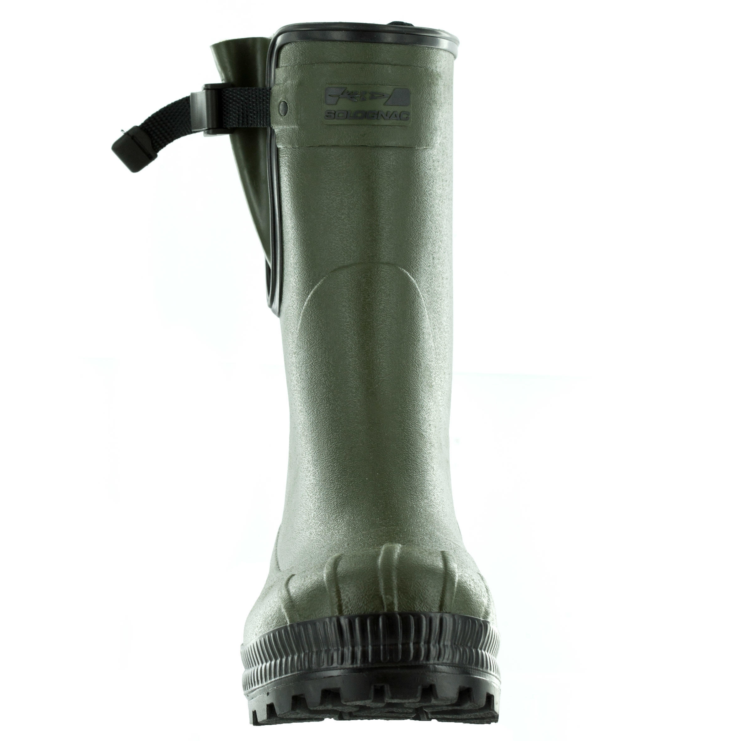 Bottillon Toundra 500 VERT caoutchouc avec chausson amovible 3/8