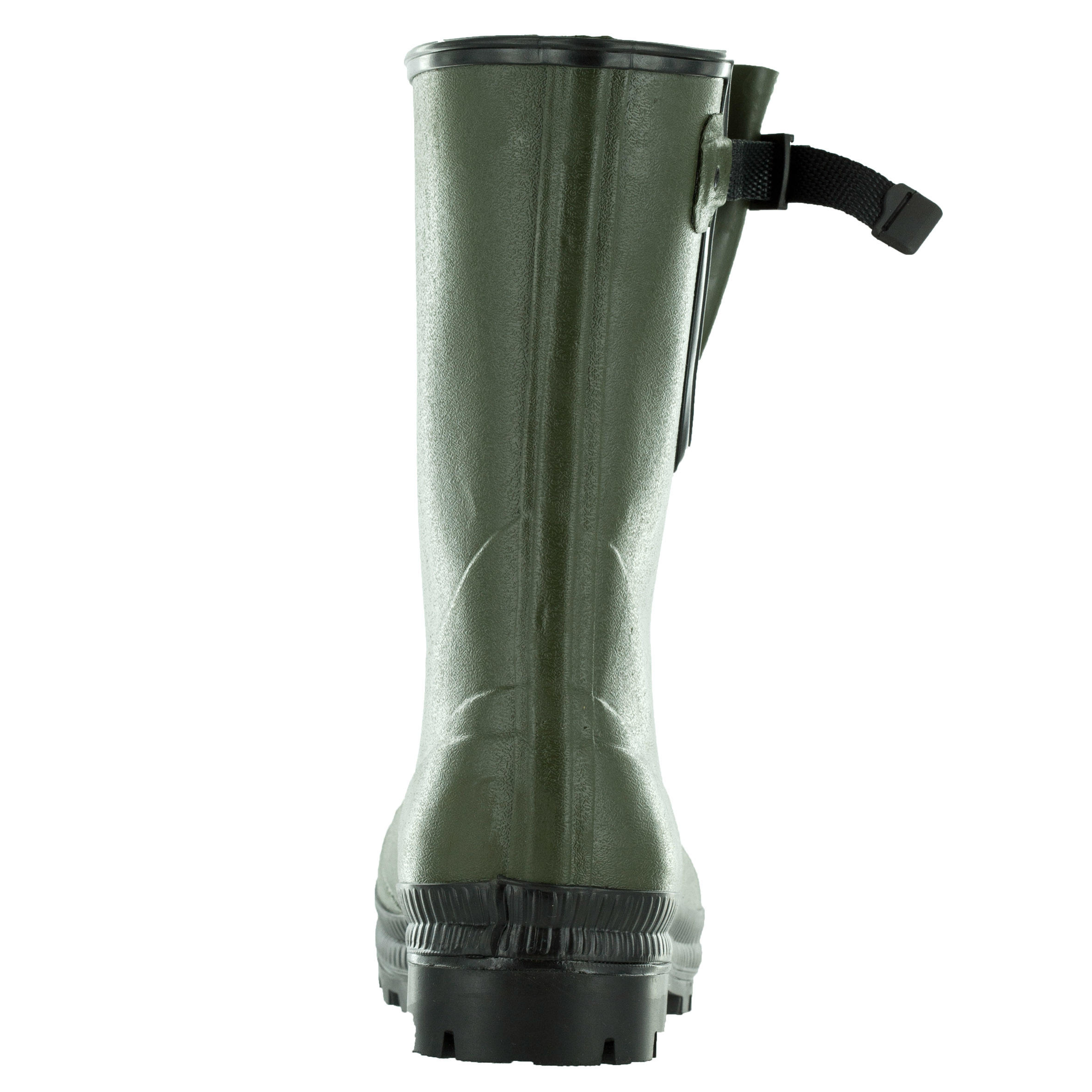 Bottillon Toundra 500 VERT caoutchouc avec chausson amovible 4/8