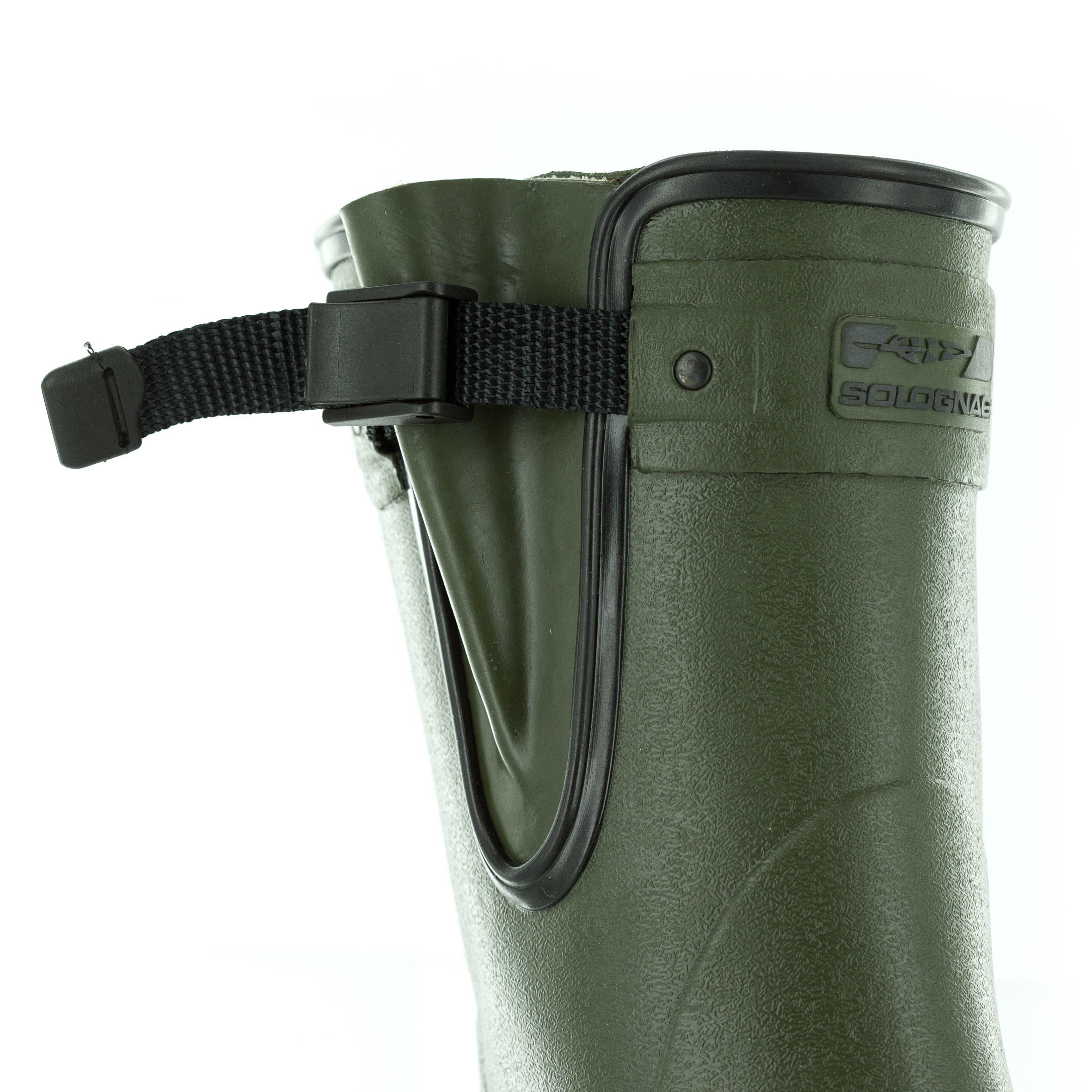 Toundra 500 short wellies with removable liner - Green 6/8