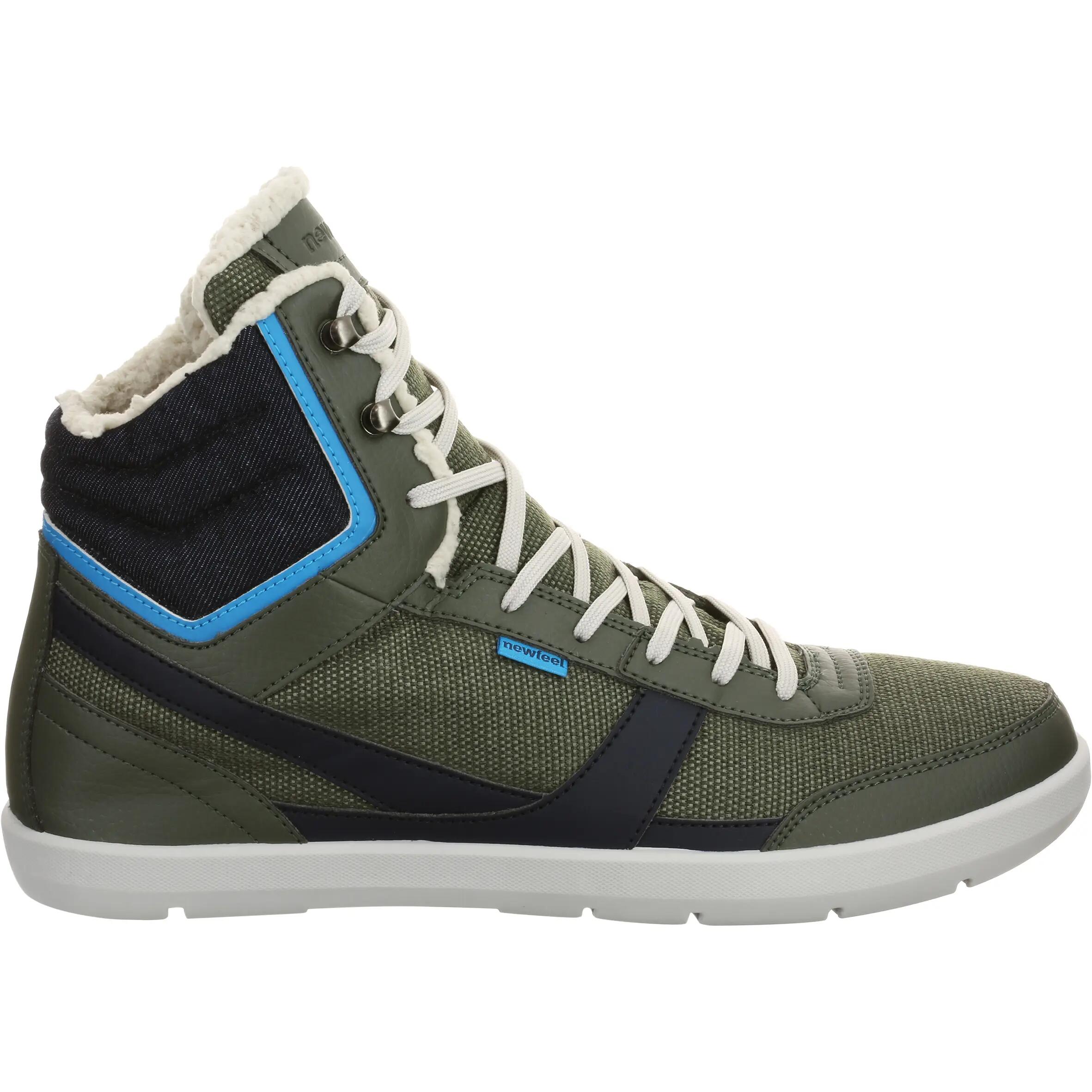 Frost men's everyday walking shoes - khaki/blue 2/13