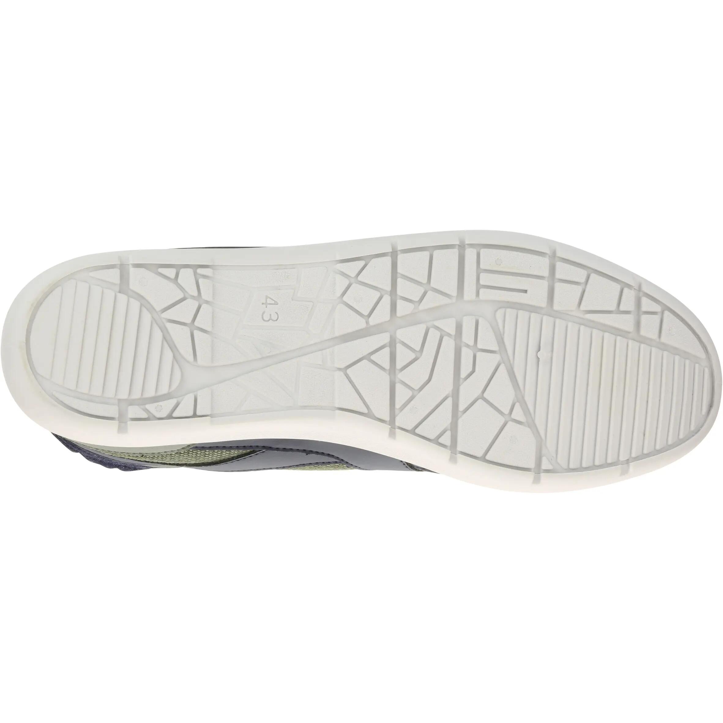 Frost men's everyday walking shoes - khaki/blue 7/13