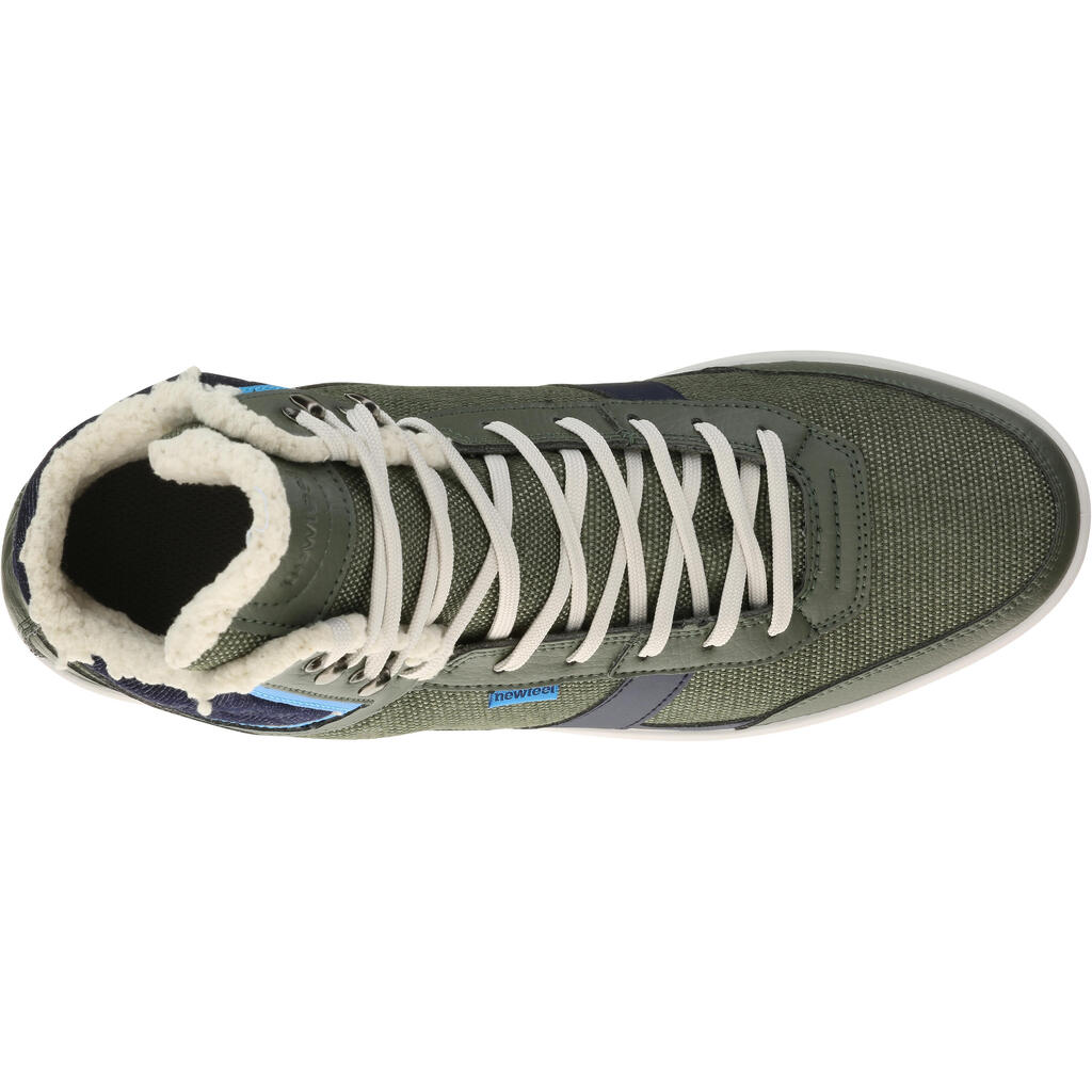 Freizeitschuhe Sneakers Frost gefüttert Herren grün