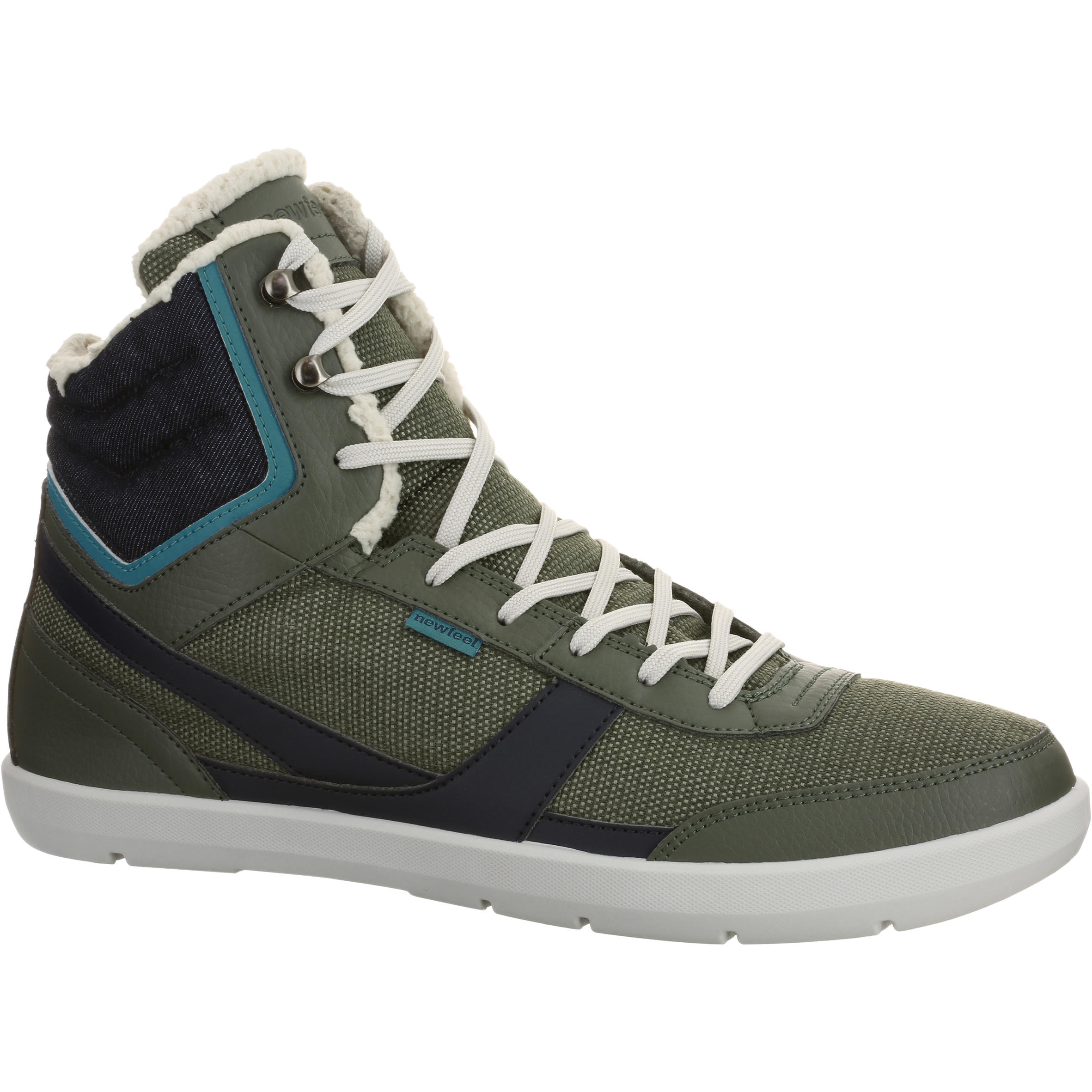 Frost men's everyday walking shoes - khaki/blue 1/13