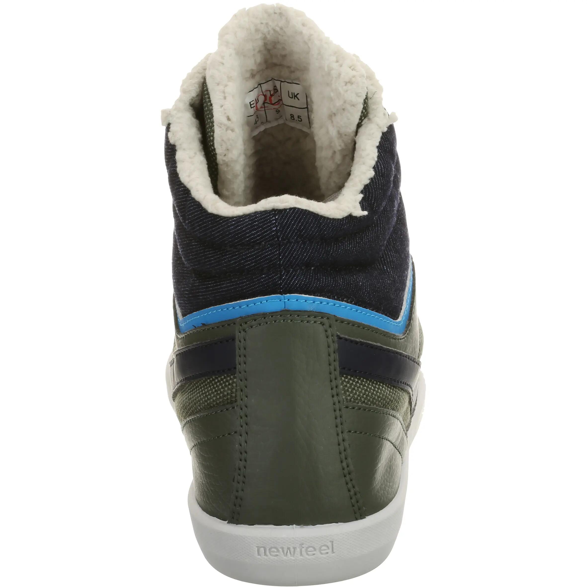 Frost men's everyday walking shoes - khaki/blue 5/13