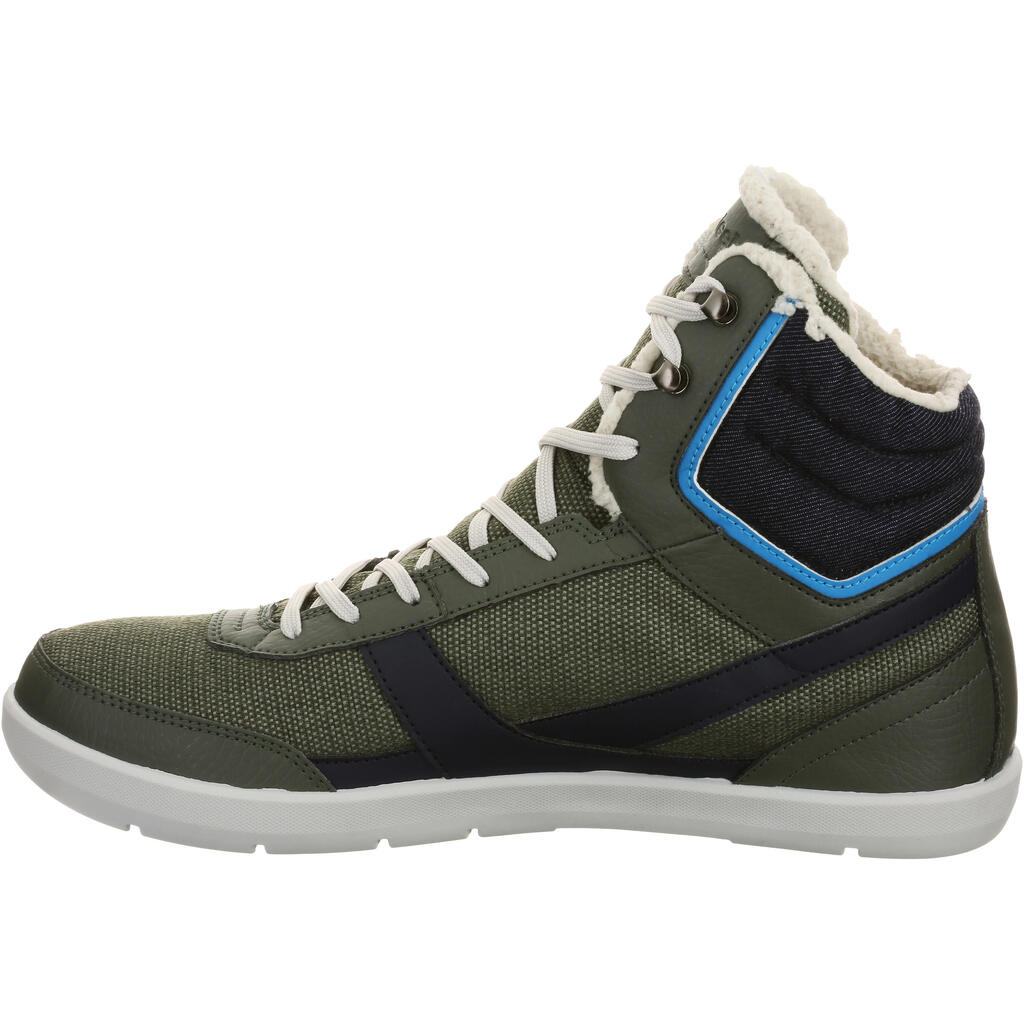 Freizeitschuhe Sneakers Frost gefüttert Herren grün