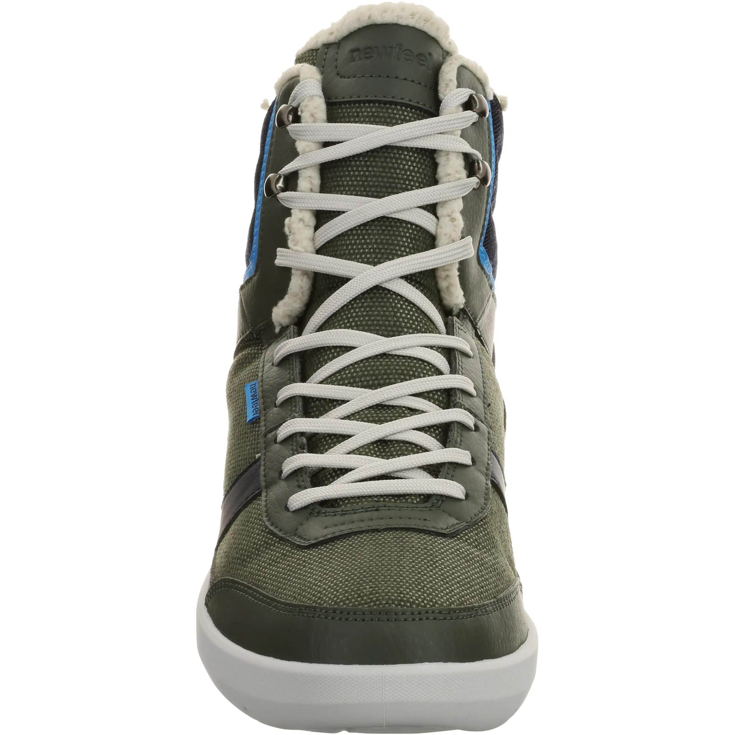 Frost men's everyday walking shoes - khaki/blue 4/13