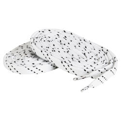 Lacets patins à glace hockey blancs noirs