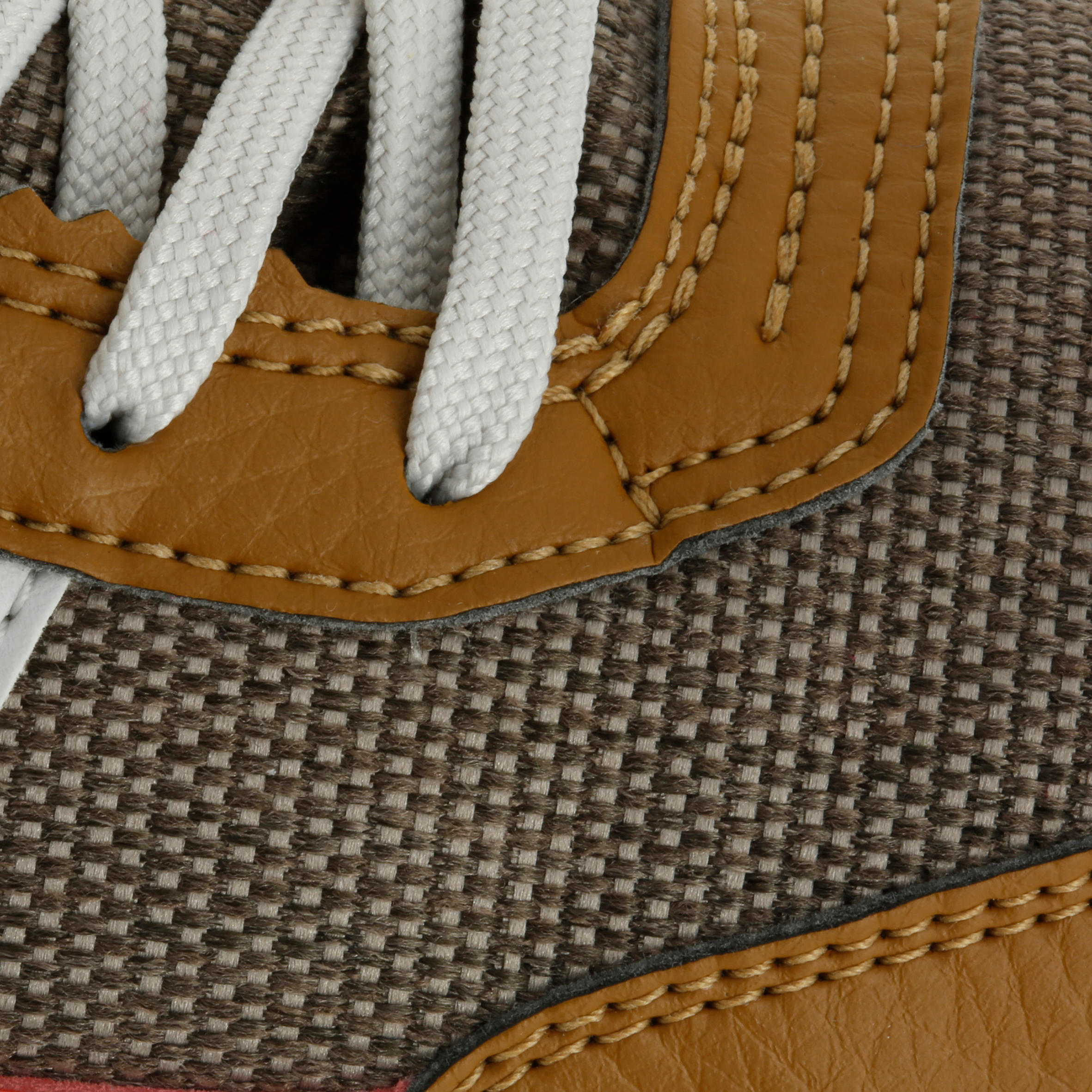 Frost women's everyday walking shoes - brown/grey/coral/white 11/13