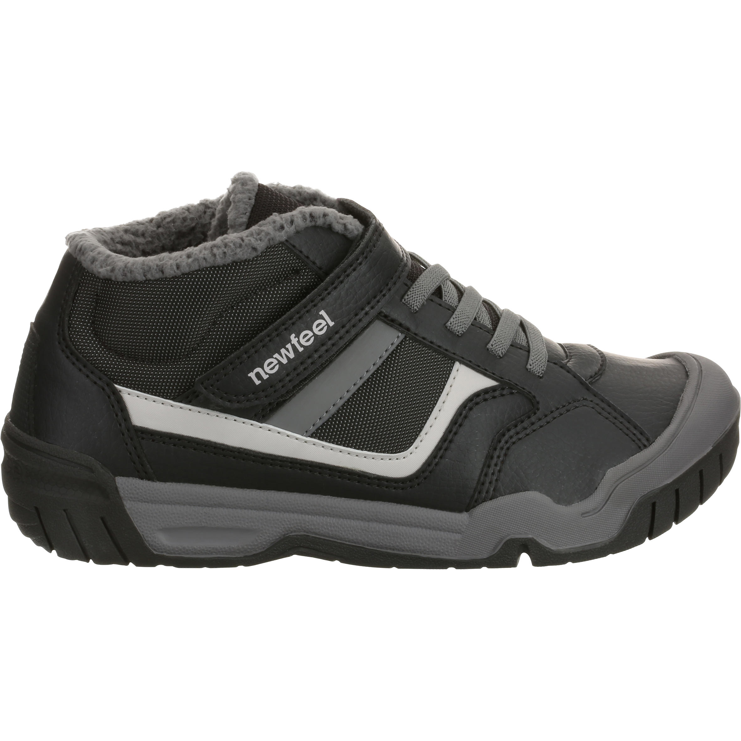 RootBoost Fur children's fitness walking shoes anthracite white 2/13