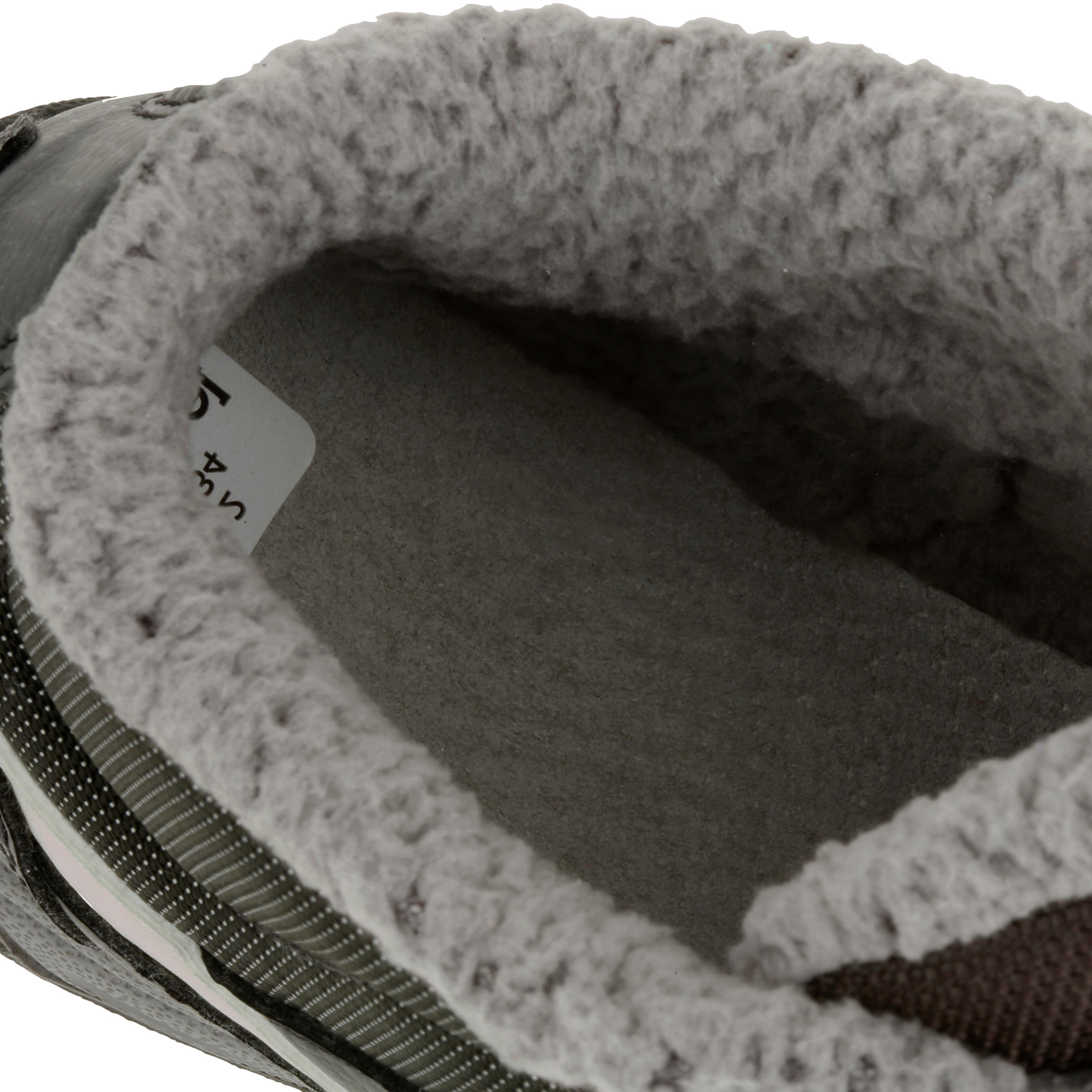 RootBoost Fur children's fitness walking shoes anthracite white 9/13