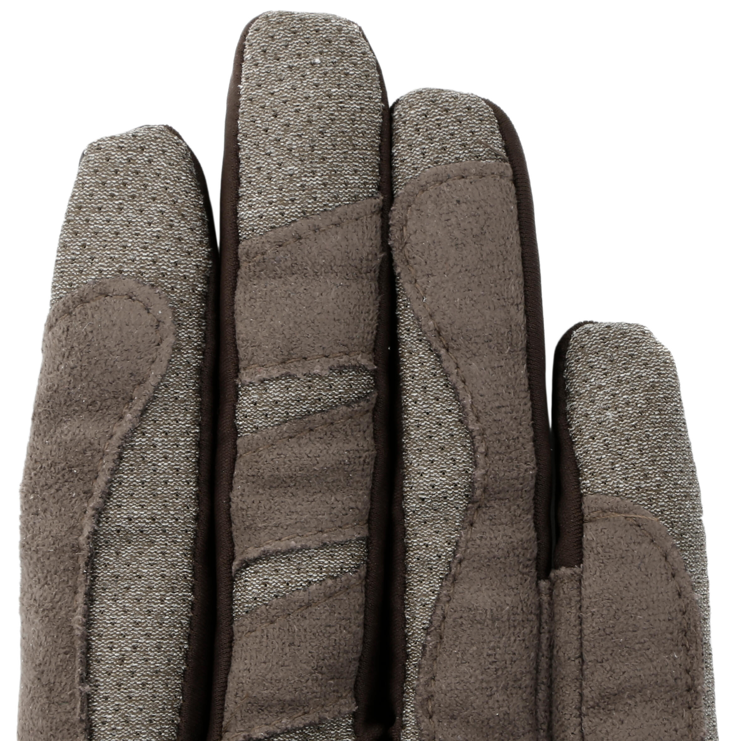 Hexagirls Adult Horse Riding Gloves - Dark Brown 7/15