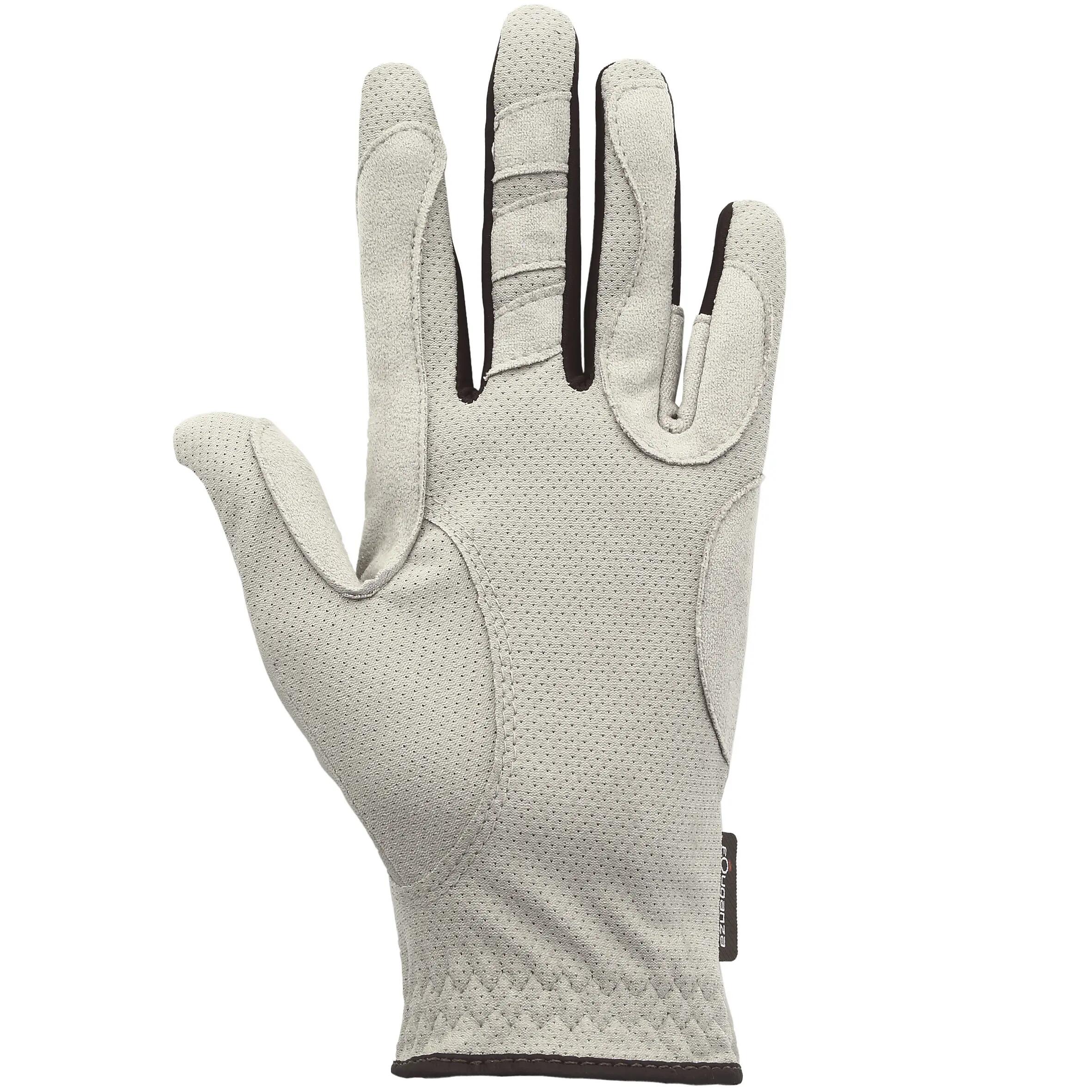 HEXAGIRL women's horse riding gloves - beige 2/12