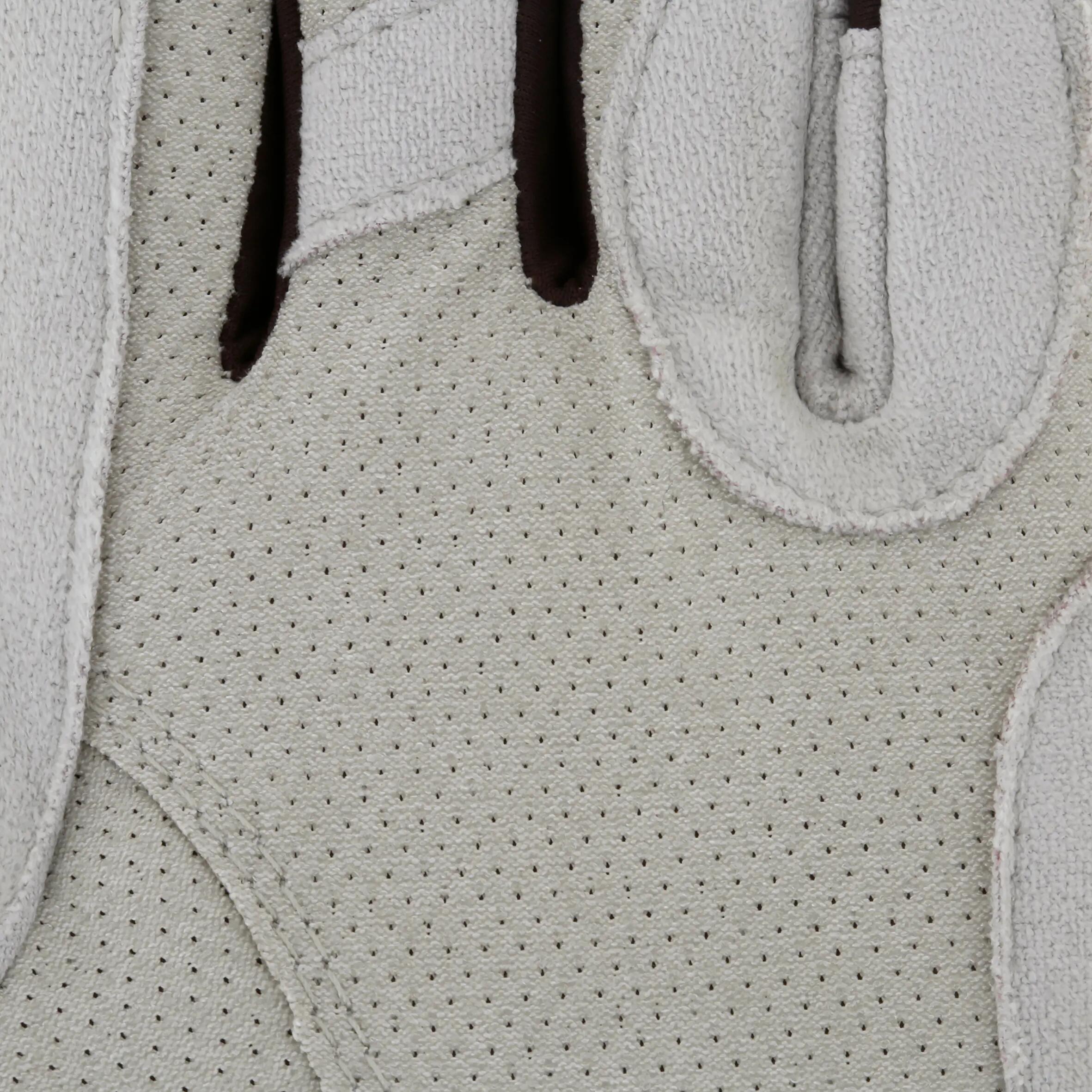 HEXAGIRL women's horse riding gloves - beige 5/12