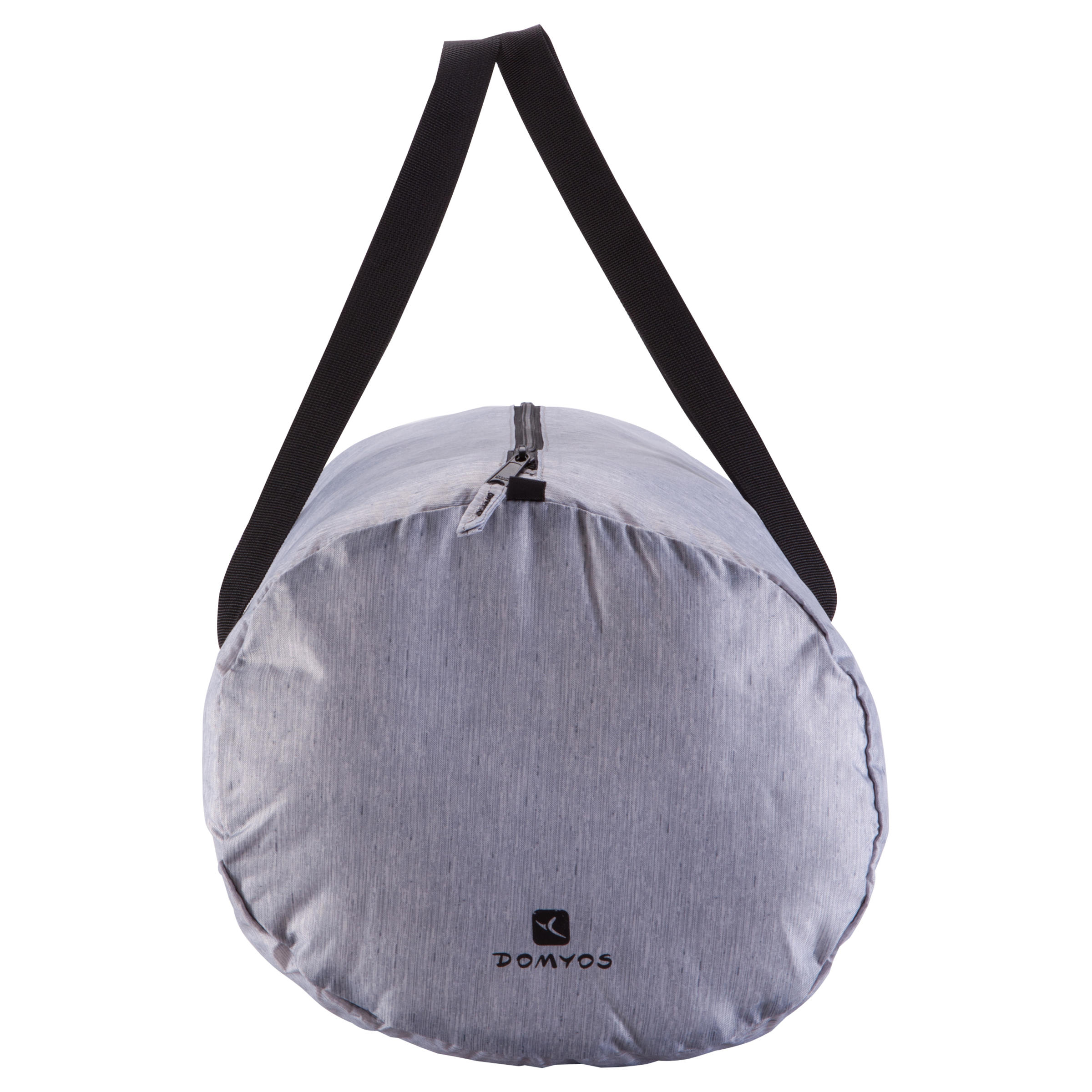 Medium Fold-Down Fitness Barrel Bag - Mottled Grey 5/13