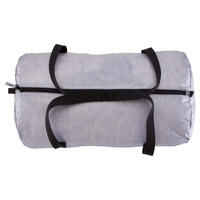 Medium Fold-Down Fitness Barrel Bag - Mottled Grey