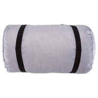 Medium Fold-Down Fitness Barrel Bag - Mottled Grey