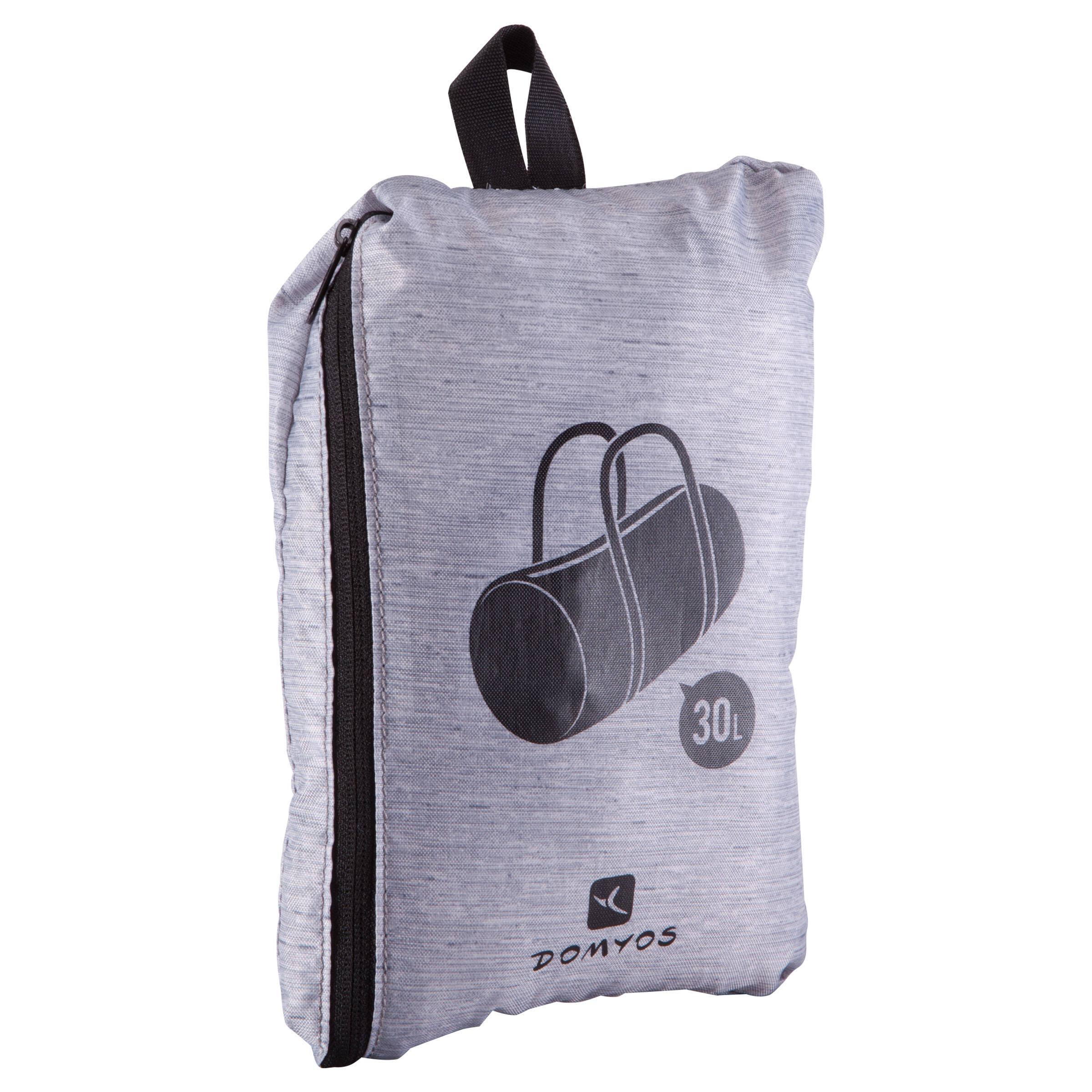 Foldable Fitness Duffle Bag 30L - Mottled Grey -  2