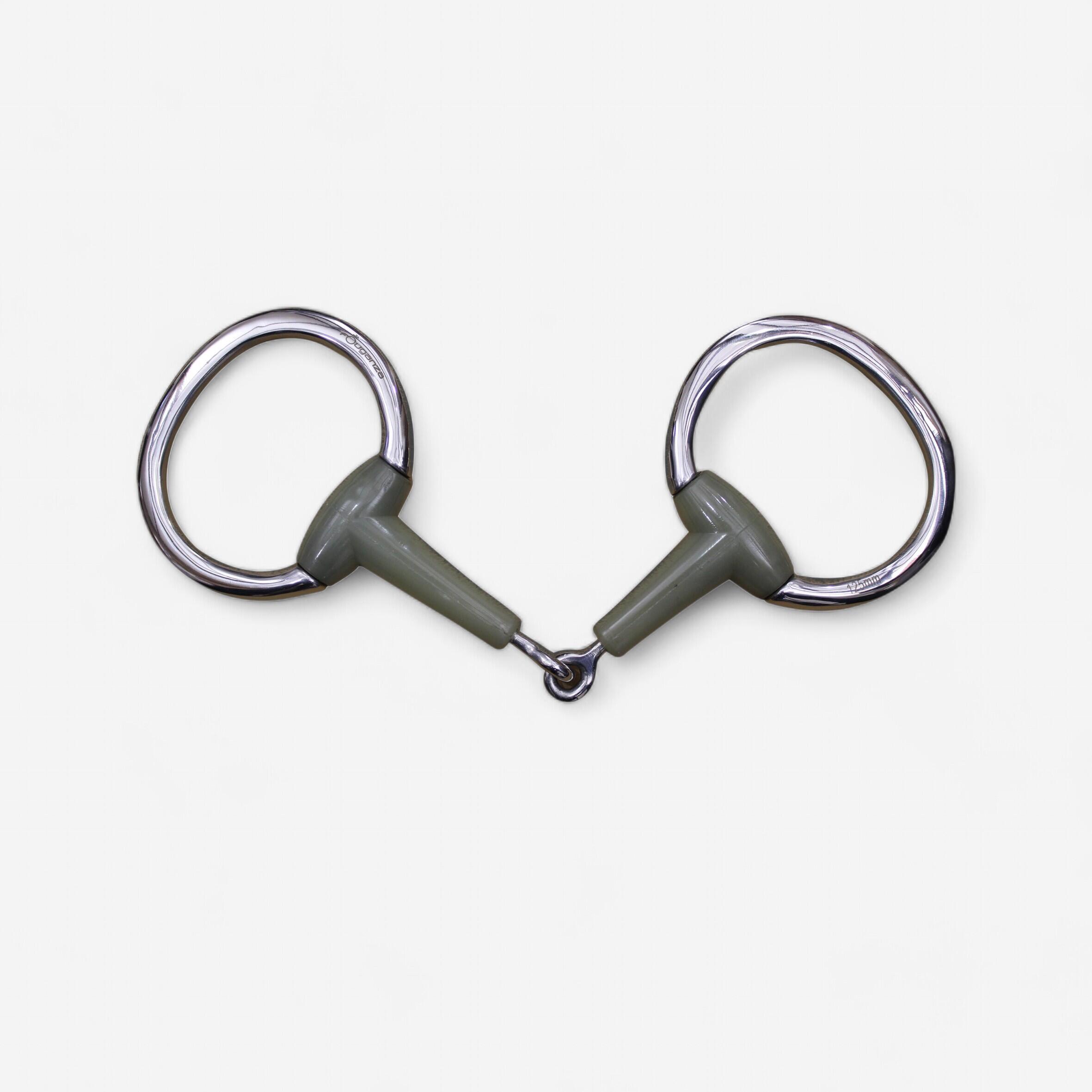 Horse Riding Resin Eggbutt Snaffle For Horse/Pony 1/2