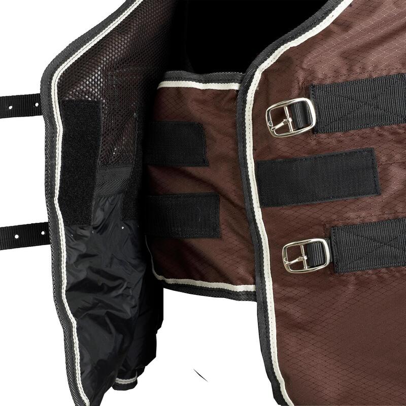 Pătură Protecţie Echitaţie Exterior Impermeabilă Allweather Light Maro Ponei/Cal 