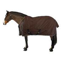 Chemise imperméable extérieur Cheval et Poney - ALLWEATHER LIGHT marron