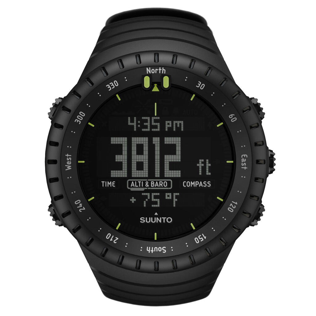 Altimeter, barometer and compass watch - CORE - black