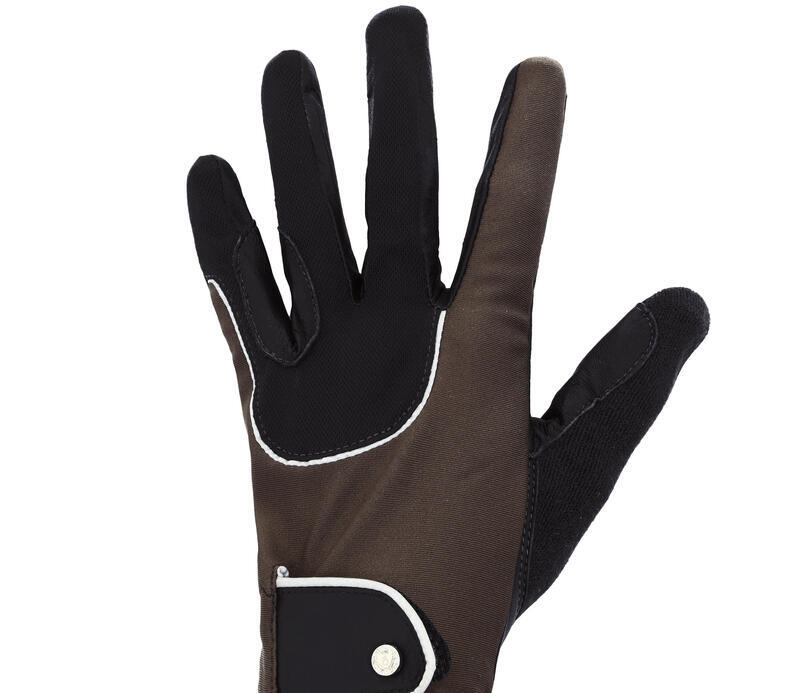 GLOVES PRO LEATHER BROWN - FOUGANZA